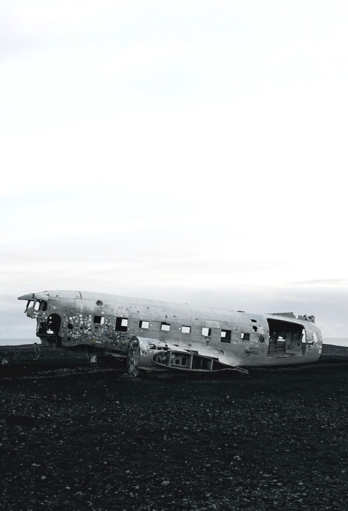 冰島飛機殘骸