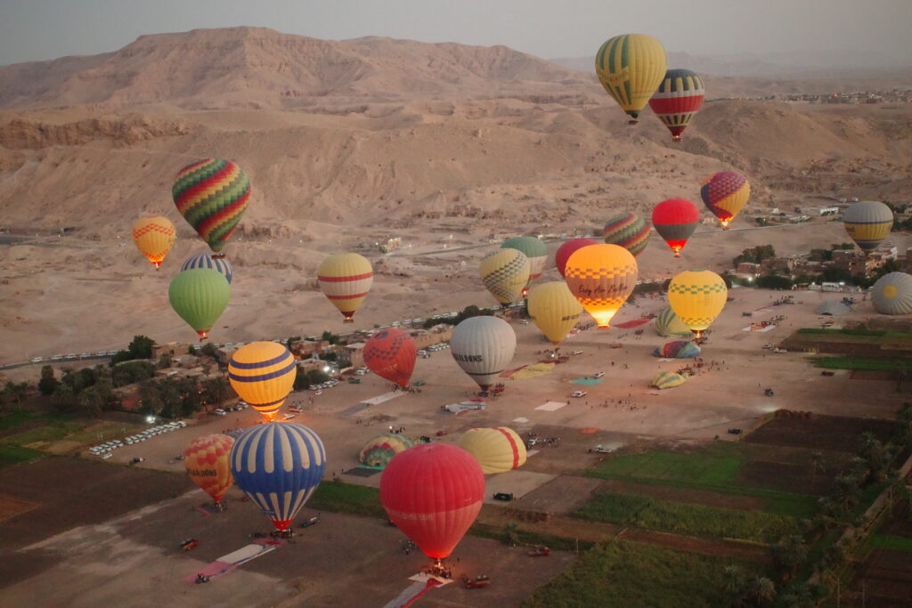 埃及盧克索熱氣球 Luxor Hot Air Ballon